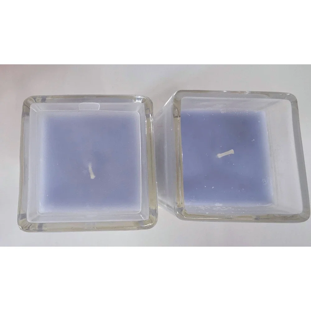 L'Occitane Lavender Scented Candle Set of 2 Bougie Parfumee Lavande 3.5oz France